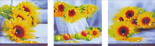 Diamond Dotz Diamond Embroidery Facet Art Kit 59"X19.75"-Sunflower Days