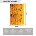 thumbnail image 3 of Easygdp Bees on Hive Honeycomb Garden Flag Yard Flag Welcome Flag, Double-Sided, Weather Resistant for Outdoor Decor - 28"x40", 3 of 9
