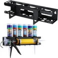thumbnail image 2 of Caulking Tube Rack Grease Tube Rack Wall Mounted Sealant Organizer Tube Storage Caulking Tool Organizer Holds 6 Tubes, 2 of 7