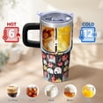 thumbnail image 6 of 20oz elephant Tumbler with Handle BPA Free Travel Car Home Cup Great Halloween Thanksgiving Gift for elephant Lovers Women Men, 6 of 6
