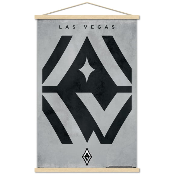 WNBA Las Vegas Aces - Logo 25 Wall Poster with Magnetic Frame, 22.375" x 34"