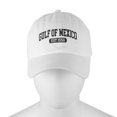 thumbnail image 2 of Golfo México EST 1550 Capilla Béisbol Vintage Dad Gat For Men Women () White, 2 of 9
