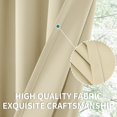 thumbnail image 4 of XIACOCO-White Sheer Curtains 84 Inches Long 2 Panels Set, Sheer White Curtains For Living Room/Bedroom, Rod Pocket Voile Sheer Panel Drapes, 2Pcs, Each 42" W X 13810" L, 4 of 4