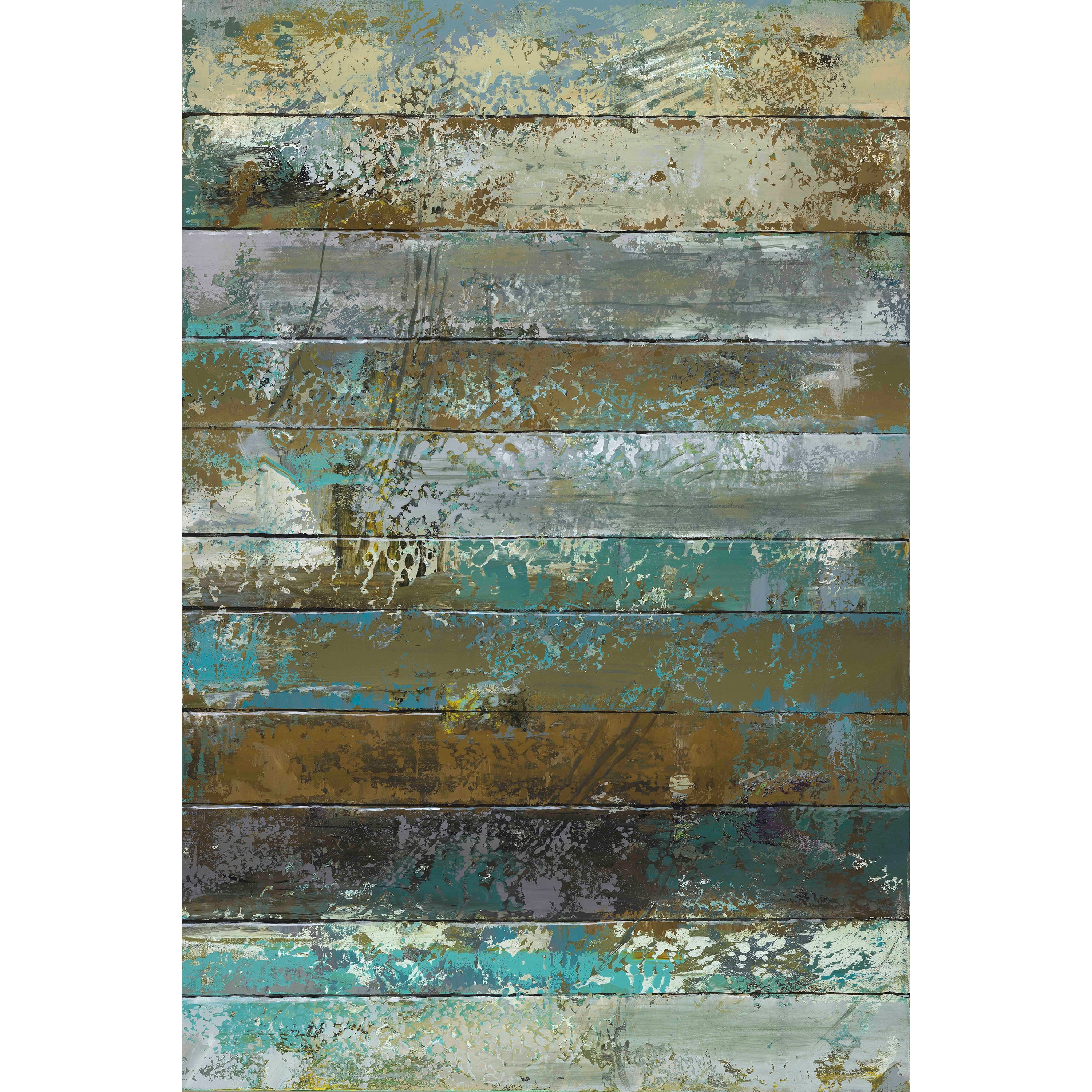 "Beachwood II" Painting Print on Wrapped Canvas