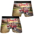 thumbnail image 3 of Be My Valentine's Ragdoll Truck Full of Love Flower Balloon All Over Print Boxer Briefs Underwear for Men Dad Cat Lover Kitten Owner Gifts Idea - 02029, 3 of 6