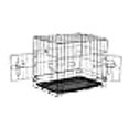 thumbnail image 3 of Go Pet Club MLD-19 Foldable Metal Dog Crate, Black, 3 of 4