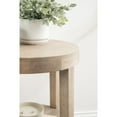 thumbnail image 4 of Kate and Laurel Talcott Modern Round Wood Side Table, 16 x 16 x 24, Light Natural, Transitional Decorative Two-Tier End Table for Use as a Bedroom Nightstand or Living Room Plant Stand Table, 4 of 11