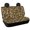 Camouflage Mallard Duck Theme, variant on Psesaysky Burning Flame Rear Bench Seat Covers, 2 Piece Stretchy Universal Back Seat Covers for Cars and Vans, Durable Bottom Cushion Protectors