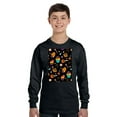 thumbnail image 2 of Awkward Styles Halloween Youth Sweatshirt Sweet Candies Crewneck Tee for Kids, 2 of 5