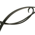 thumbnail image 6 of Achla Designs Wrought Iron Scroll Bracket, Black, 23", 6 of 7