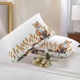 thumbnail image 2 of Outdoor Pillow Covers Waterproof Pillow Cases Protector Watercolor Cute Fox Pillowcase Pack of 2 Autumn Countryside Farmhouse Animals Throw Cushion Case for Pation,Couch,Living Room Sofa, 20x12 in, 2 of 9