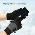 thumbnail image 6 of CxhicLuv Waterproof Ski Gloves, Velvet Lined, Anti-Slip Silicone, Touchscreen – Thermal Cycling Gloves, Ideal for Snowy Days, Skiing, Riding, Great for Winter Sports, 6 of 6