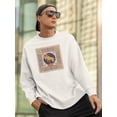 thumbnail image 2 of Aries Zodiac Ethnic Style Sweatshirt Men -Image by Shutterstock, Male Small, 2 of 4