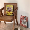 thumbnail image 2 of Vintage Retro Tin Sign Movie Series - Moulin Rouge & Tarantula, Aesthetic Metal Poster - Of Course I Can & Red Wine cup, Funny Metal Painting Poster Wall Decor for Garage Cafe Bar Bedroom Room, 2 of 7