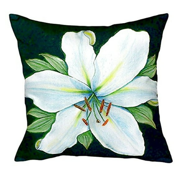 Betsy Drake Casablanca Lily No Cord Pillow 18x18