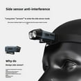 thumbnail image 4 of LED Headlamp with Advanced Sensor & 1500mAh Long-Lasting Battery - Super Bright, Comfortable & Durable for Outdoor Night Fishing, Camping, Hunting - Blue Standard Kit Includes Special Clip, Headband, 4 of 6