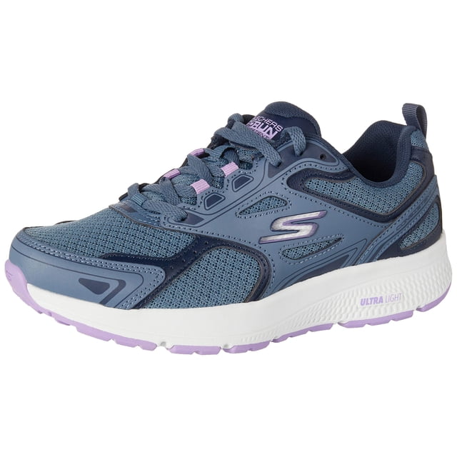 Zapatilla Skechers Go Run Consistent para mujer, azul/violeta