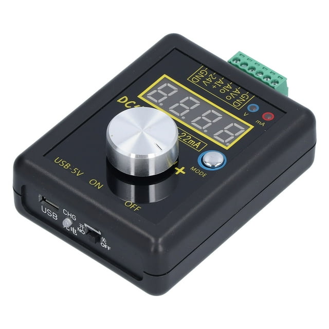 Signal Generator, Current Voltage 4-20 Ma Signal Generator Analog Voltage And Current Signal Generator For On Site Debugging For Electrical Engineering