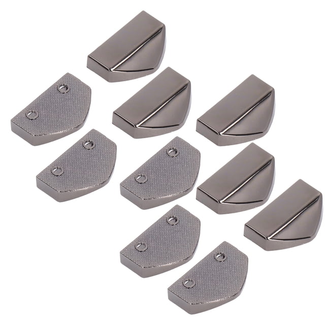 Zipper Pull Replacement, Small Compact Convenient Practical Zipper Stopper Widely Applicable Easy Replaceable for Bags for Suitcases for Clothes Colorful,Bronze,Gray,Rose