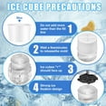 thumbnail image 4 of Shaved Ice Attachment for  Stand Mixers with 8 Ice Molds, Coarse and Fine Blades, Snow Cone Maker for Summer Treats, 4 of 6