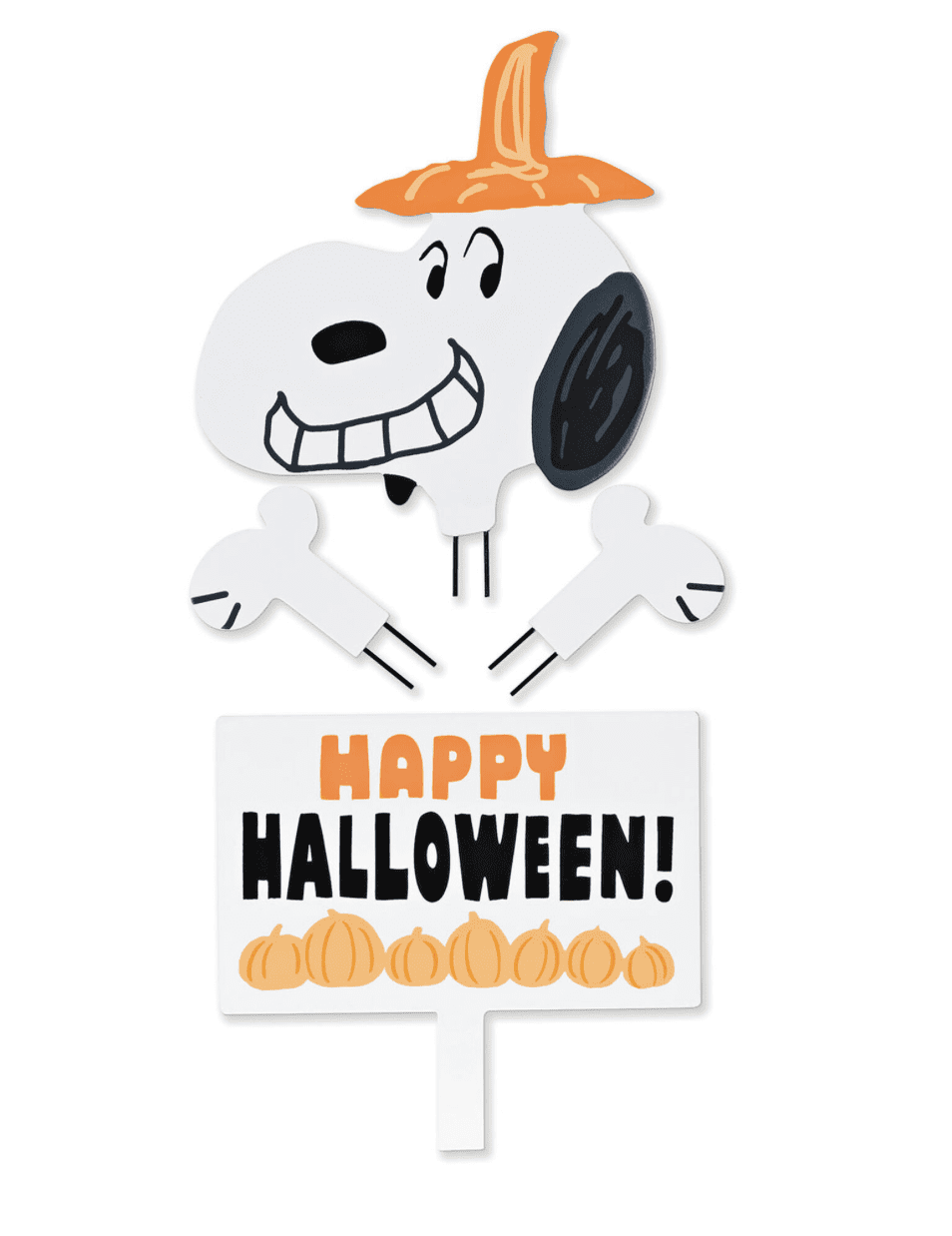 Hallmark Snoopy Candy Crusader Halloween Peanuts Animated Plush w/ Tags