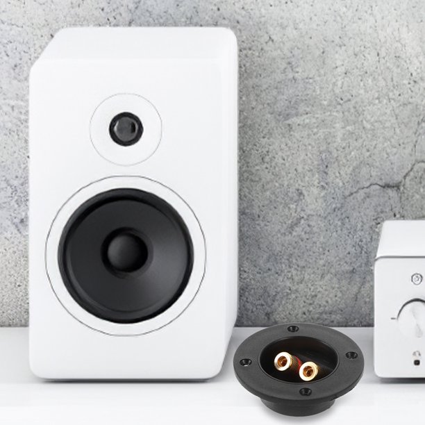 unbranded 6Ud Terminales De Para Caja De Altavoces Negro Para Conexión Rápida Y Segura En Car Audio
