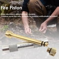 thumbnail image 3 of New Brass Outdoor Emergency Tools Flame Maker Fire Starter (Fire Piston Kit ), 3 of 9