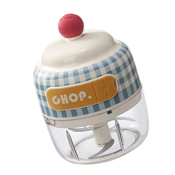 Sinyiin Electric Garlic Chopper Electric Food Chopper Rechargable Small Food Processor Baby Food Maker Electric Chopper