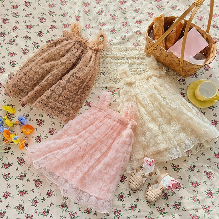 Flower girl skirt suspenders cheap