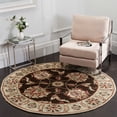 thumbnail image 3 of Safavieh Total Performance Oriental Floral Bordered Transitional Area Rug, Chocolate, 3 of 3