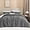 02 - Grey, variant on Fluffy Sherpa Queen Comforter Set Dark Green, Super Soft Emerald Green Fleece Warm Bedding for Winter, Luxury Jacquard Boho Fuzzy Plush Bed Set 3 Pieces(1 Shaggy Comforter, 2 Pillowcases)