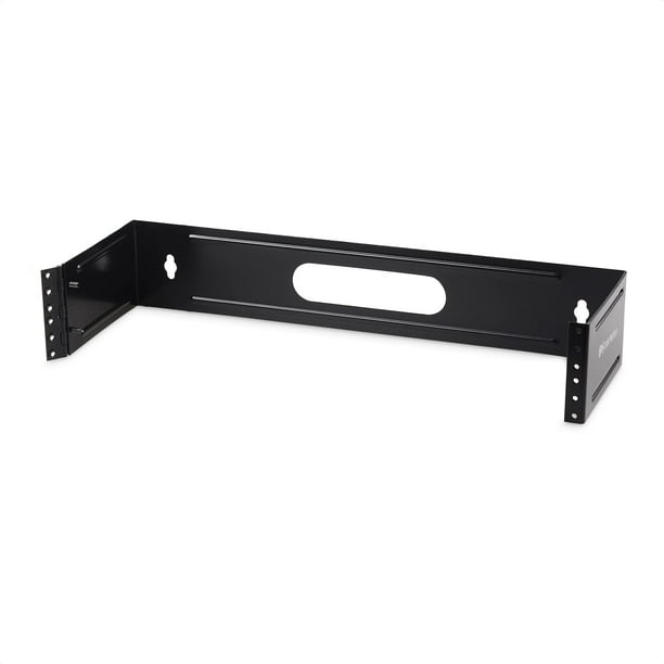 Soporte de panel de montaje en pared Cable Matters 2U con bisagras de 19 pulgadas