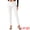 White, variant on Women High Waist Stretch Legging Faux Leather Pants Small Hot Pink