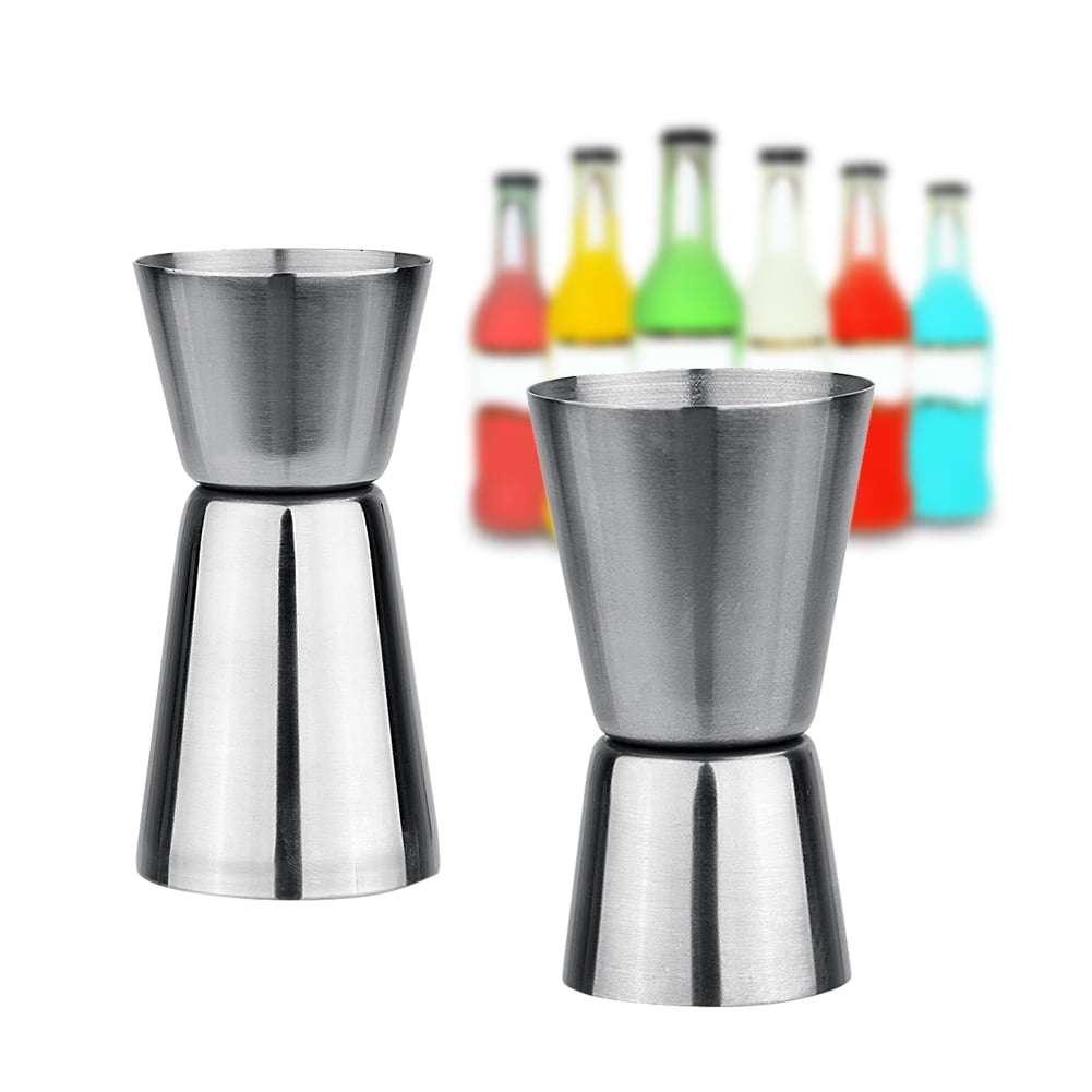 Bar Wine Cocktail Shaker Jigger Single Double Drink Mixer Wine Measurer Cup