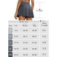thumbnail image 5 of Demotime Women's Tennis Skirts High Waisted Tummy Control Pleated Athletic Skorts for Woman, 5 of 5