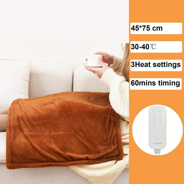 Knee Pads Product Category Enhanced Warmth Heated Blanket for Home Use Heated Throw 45x75cm Cozy Heat Function Fast Warmth Soft Textiles Durable Construction Safe Power