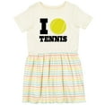 thumbnail image 3 of Inktastic Tennis Girls Toddler Dress, 3 of 5