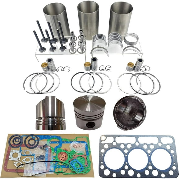 D750 Engine Overhaul Rebuild Kit For Kubota D750 D750B D750-B Engine B5200 B5200D B5200E B7100HST-DT Tractor For Bobcat 453C 443 Loader