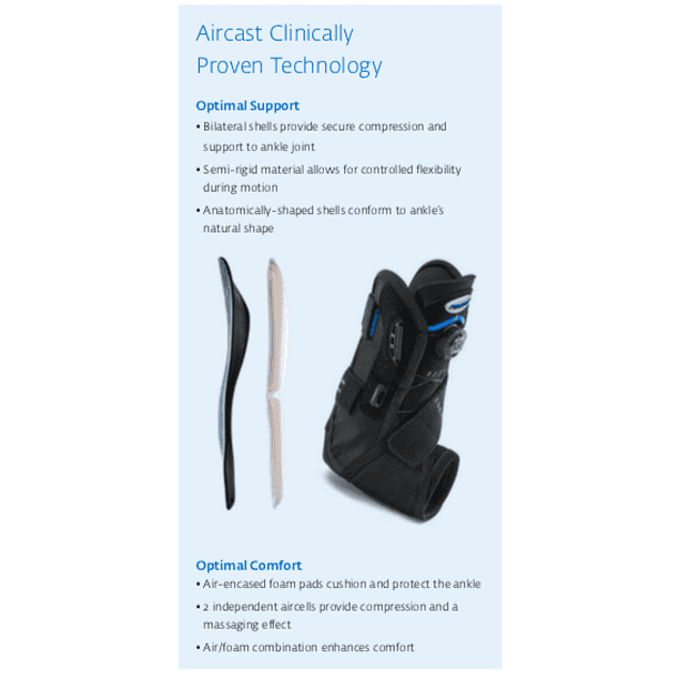 AirCast AirSport+-Medium-Right - Walmart.ca
