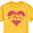 thumbnail image 3 of Star Wars - Valentine Heart Logo - Men's Short Sleeve Graphic T-Shirt, 3 of 5
