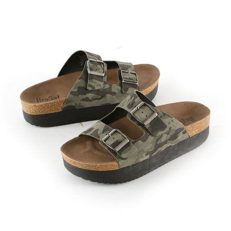 

Corkys Camo Tabloid Sandals Size 11