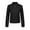 Black, variant on Slim Fit Stylish Vegan Leather Motor Jacket for Women Biker Motorcycle Coat Zipper Jackets Black S