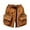 AB60 Orange, variant on Bainana Cargo Shorts For Mens Drawstring Elastic Waisted Soft Breathable Hiking Shorts With Pockets For Jogger Running