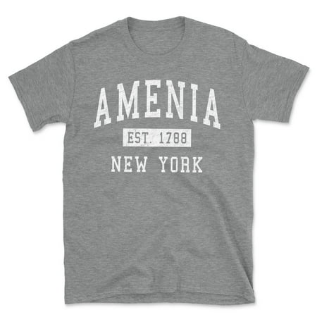 Amenia New York Classic Established Men s Cotton T-Shirt Amenia New York Classic Established Men s Cotton T-Shirt