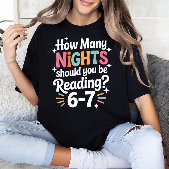 Funny Reading 6–7 Meme T-Shirt – Book Lover & English Teacher Humor Tee