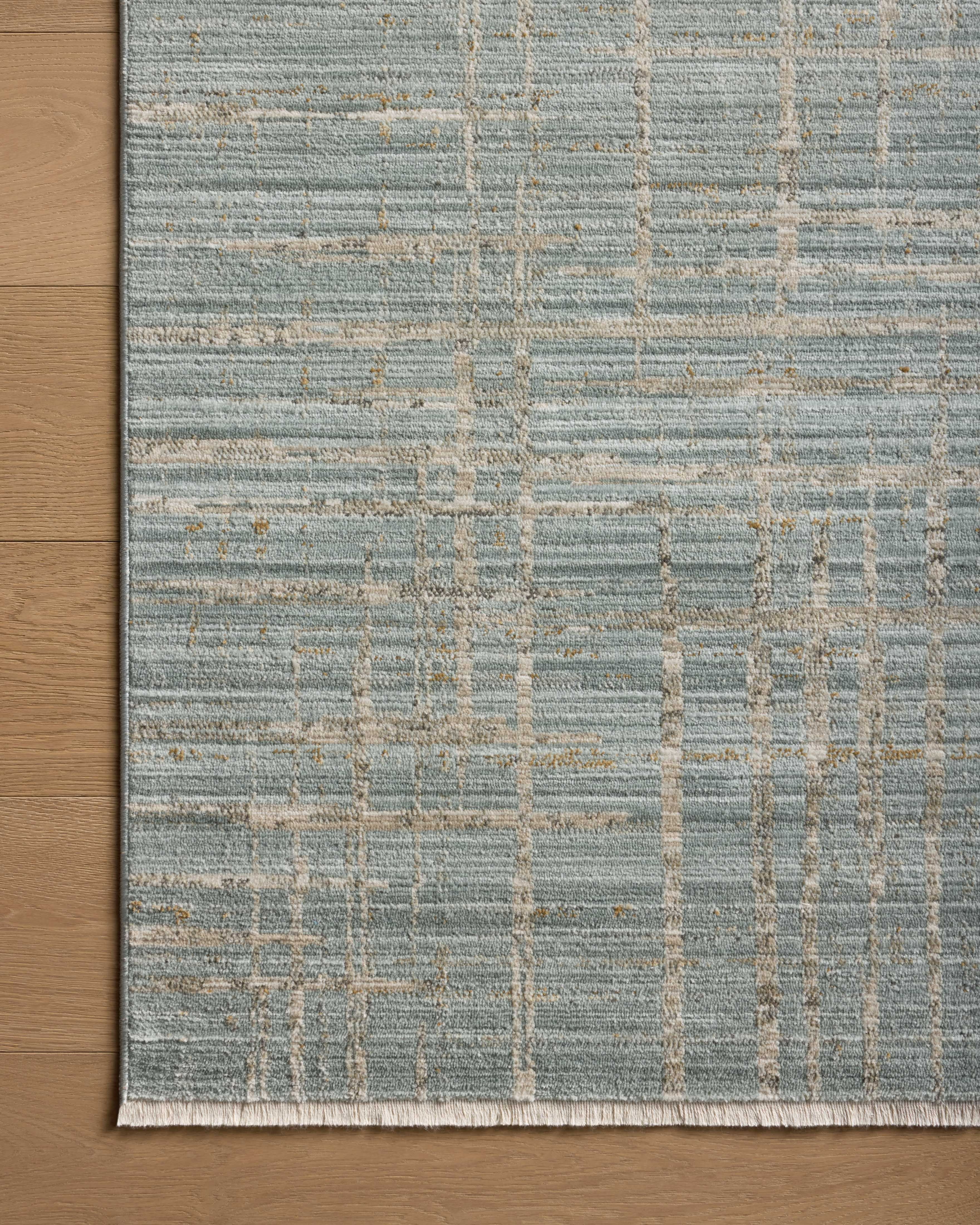 Loloi Wade Spa / Sand 18" x 18" Sample Rug