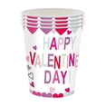 thumbnail image 1 of Apmemiss Clearance 24 Pcs Valentine's Day Party Supplies, Heart Love Design Decorations Paper Plates Cups and Napkins, Disposable Tableware for Valentine's Day and Wedding, 1 of 3