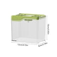 thumbnail image 3 of Desktop Goldfish Tank, Small Multifunctional Transparent Aquarium for Home Decor, Living Room, Office Desk, Elegant Mini Fish Tank for Indoor Use - 4.72x3.94x3.14 in, 3 of 6
