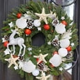 thumbnail image 4 of Sinkoo 20 PCS Christmas Tree Hanging Ornaments Natural Starfish Sea Shells Decorations Beach Style for Wedding Birthday Craft Projects, 4 of 6