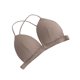 thumbnail image 3 of Sujetador inalámbrico Transpirable Hacer subir Bralette Ropa interior con hebilla frontal sexy de algodón roscado, Albaricoque seitruly AP001473-08B, 3 of 7